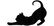 Flower/lantern rack cat stretch short-haired