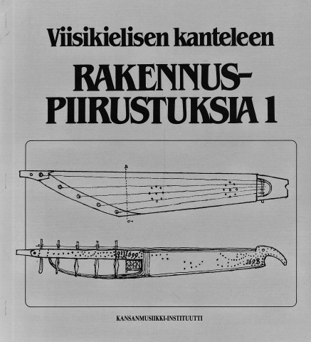 Viisikielisen kanteleen rakennuspiirustuksia (digital download)