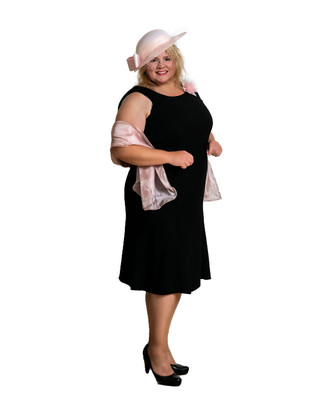 Shenina Mona musta juhlamekko