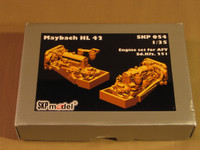  1/35 Maybach HL 42 Engine Set for AFV Club SdKfz 251