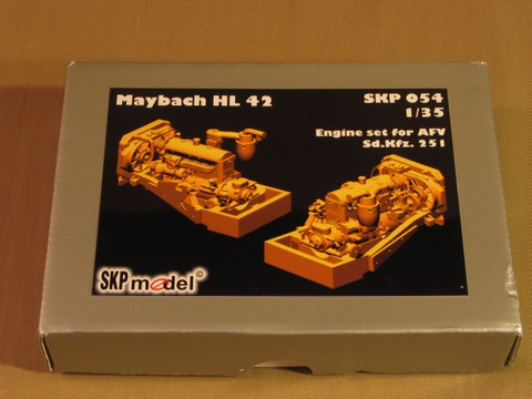  1/35 Maybach HL 42 Engine Set for AFV Club SdKfz 251