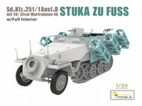 SdKfz 251/1 Ausf.D 28/32cm Wurfrahmen 40 (Full Interior)  1/35  1