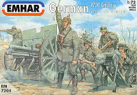 German (WWI) Artillery & 76mm cannon 1/72