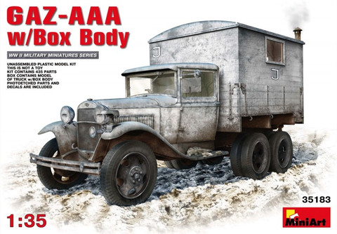 GAZ AAA with Shelter 1/35