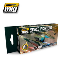 Star fighters Sci-fi colors