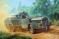 Selbstfarhrlafette Auf Fagerstell VOMAG 7 mit 8.8cm FlaK 1/72