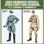 German Officer & Africa Korps Tank Crewman 1/35