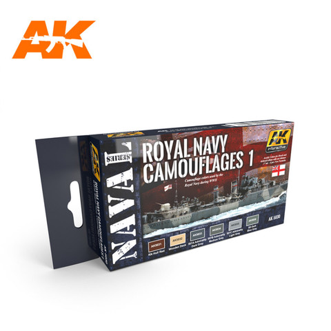Royal Navy Camouflages Vol.1 (kuusi maalia)