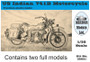 US Indian 741B Motorcycle 1/35