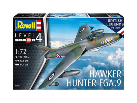 Hawker Hunter FGA.9 100 Years RAF 1/72