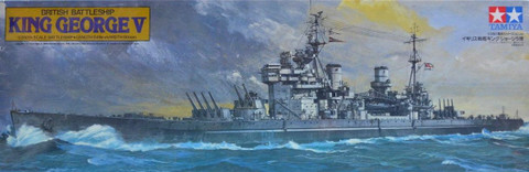 King George V British Battle Ship 1/350
