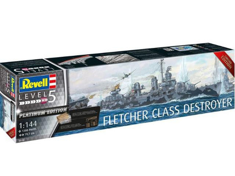 USS Fletcher Destroyer, Platinum Edition 1/144