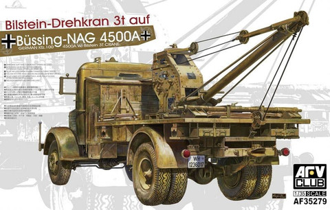 Büssing-Nag 4500A SdKfz 100 with 3ton Bilstein Crane  1/35