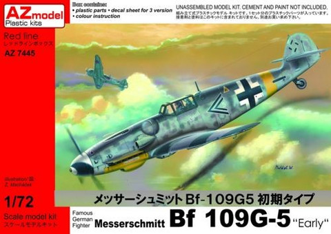 Messerschmitt Bf109 G-5 Early version 1/72