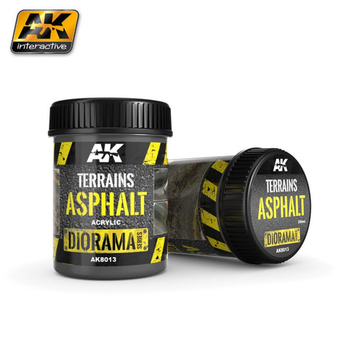 Terrains Asphalt 250ml (Acrylic)