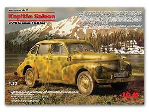 Kapitan Saloon, WWII German Staff Car 1/35
