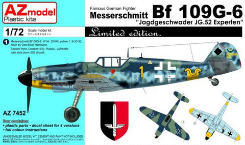 Messerschmitt Bf 109G-6 JG-52 Experten 1/72