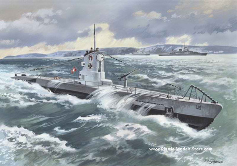IIB (1939), German SUBMARINE 1/144