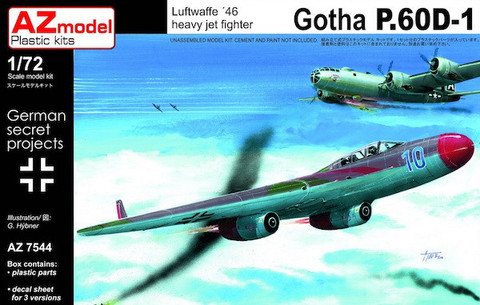 Gotha P.60D-1 Luftwaffe ’46 1/72