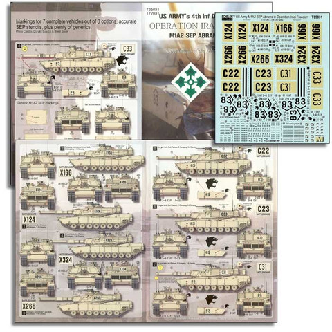 US ARMY M1A2 SEP OPERATION IRAQI FREEDOM Part 2 1/35