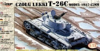 T-26 C Model 1937 Soviet Light Tank 1/72
