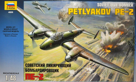 Petlyakov PE-2 Soviet Dive bomber 1/48