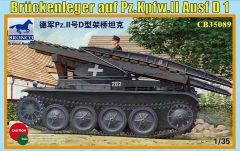 Bruckenleger Auf PzKpfw II Ausf.D 1/35