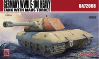 E-100 German Heavy Tank with Mouse Turret 1/72