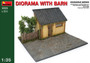 Diorama with Barn 1/35