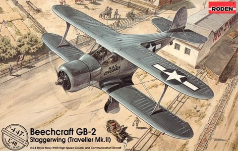 Beechcraft GB-2 Staggerwing (Traveller Mk.II) 1/48