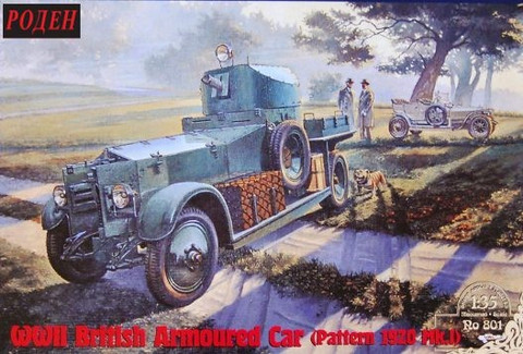 WWII British Armoured Car (Pattern 1920 Mk.I) 1/35