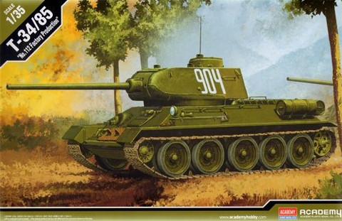 T-34/85 Soviet Medium Tank "No.112 Factory Production" 1/35