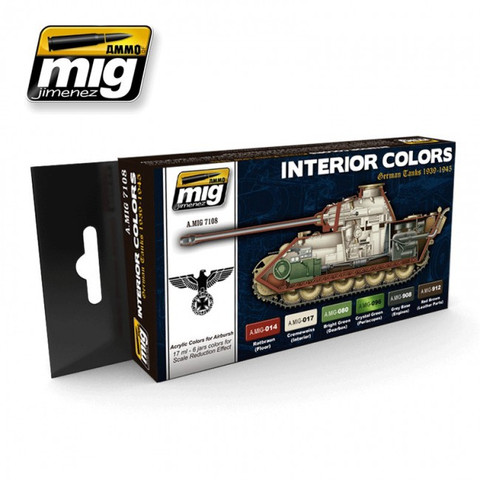 German Tanks Interior Colors