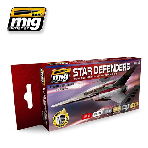 Star Defenders Sci-fi colors