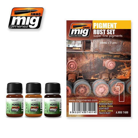 PIGMENT RUST SET