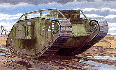 Mk IV "Female" WW I British Battle tank 1/35