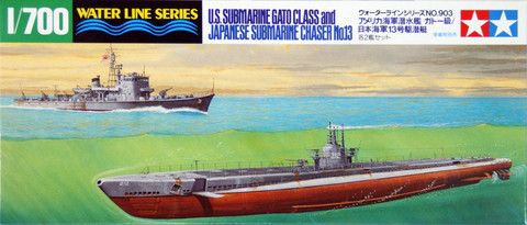 Gato Class US. Submarine 1/700