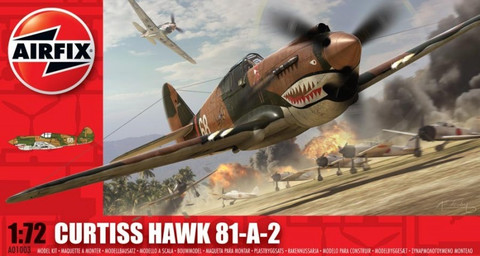 Curtiss P-40B Tomahawk (81-A-2) New Tooling 1/72