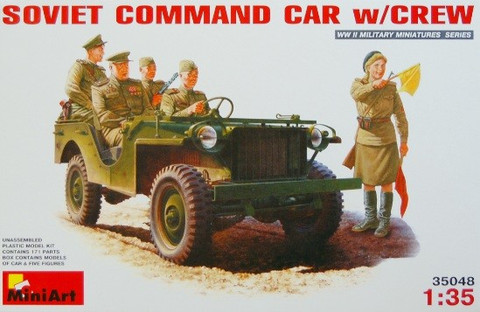 Soviet Command Car With Crew 1/35