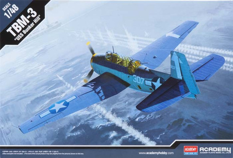 TBM-3 Avenger USS Bunker Hill 1/48