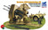 German 2 cm Flakvierling 38 with Carriage Trailer Sd.Ah.52 1/35