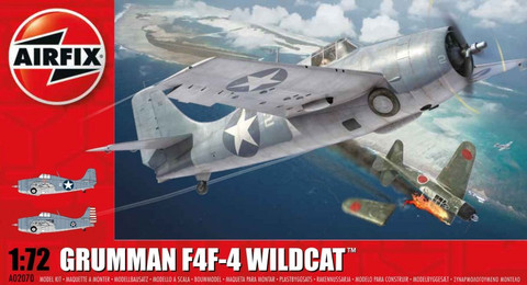 Grumman F4F-4 Wildcat (New Tooling) 1/72
