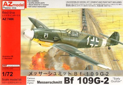Messerschmitt Bf 109G-2 Tropical 1/72