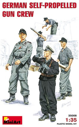 German Self-Propelled Gun Crew 1/35