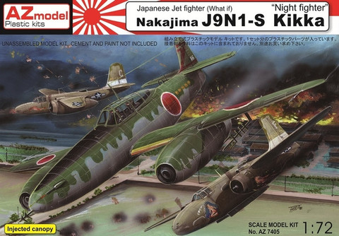 Nakajima J9N1-S Kikka (Night Fighter) 1/72
