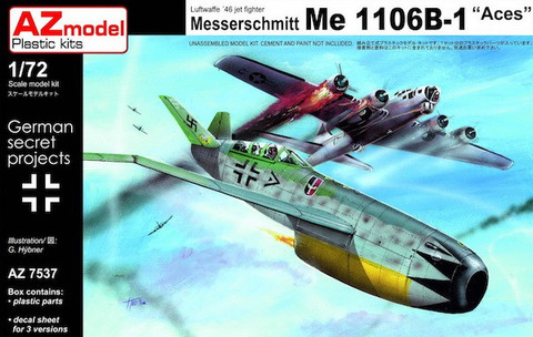 Messerschmitt Me 1106B-1 ”Aces” Luftwaffe ’46 1/72