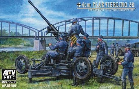 Flugabwehrkanone 28 (4cm FlaK 28) Bofors(Suomessa käytetty versio!) 1/35