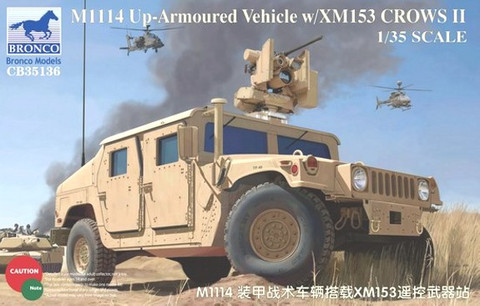 M-1114 Up-Armoured Vehicle with XM153 CROWS II 1/35