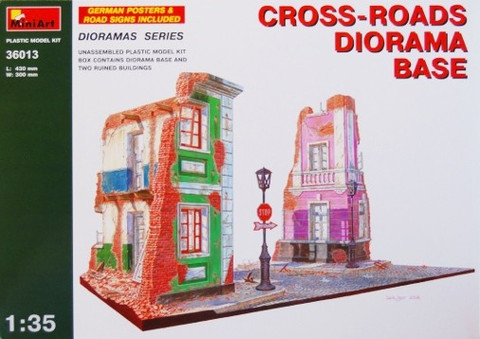 Cross-roads Diorama Base 1/35