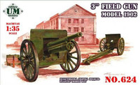 Russian 3" Field Gun Model 1902 1/35